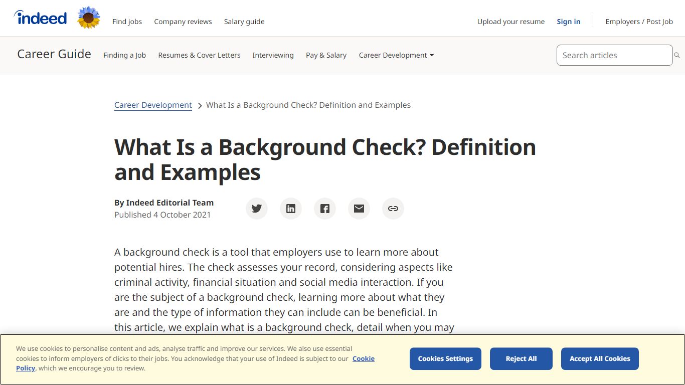 What Is a Background Check? Definition and Examples