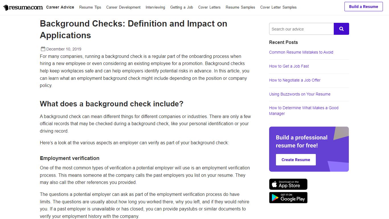 Background Checks: Definition and Impact on Applications